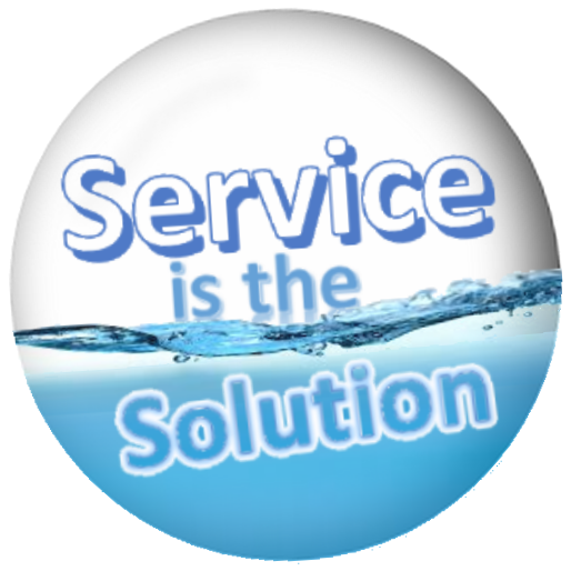 Service is the Solution button