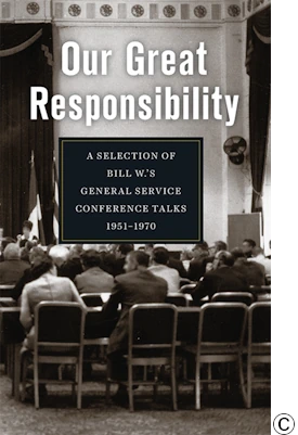 Our Great Responsibility book