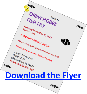 Fish Fry flyer