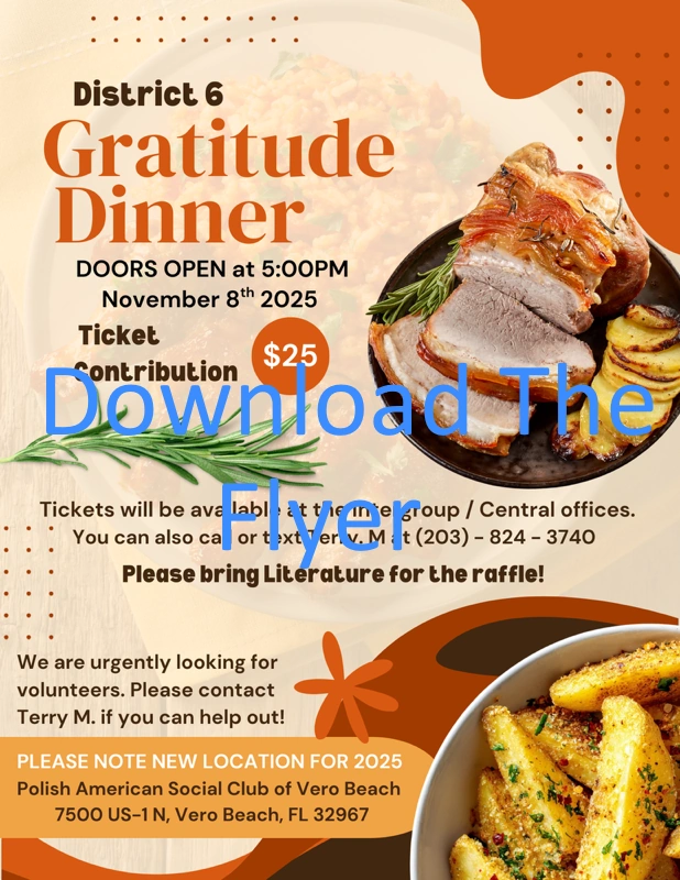 District 6 Gratitude Dinner